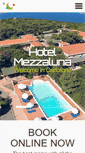 Mobile Screenshot of hotelmezzaluna.it